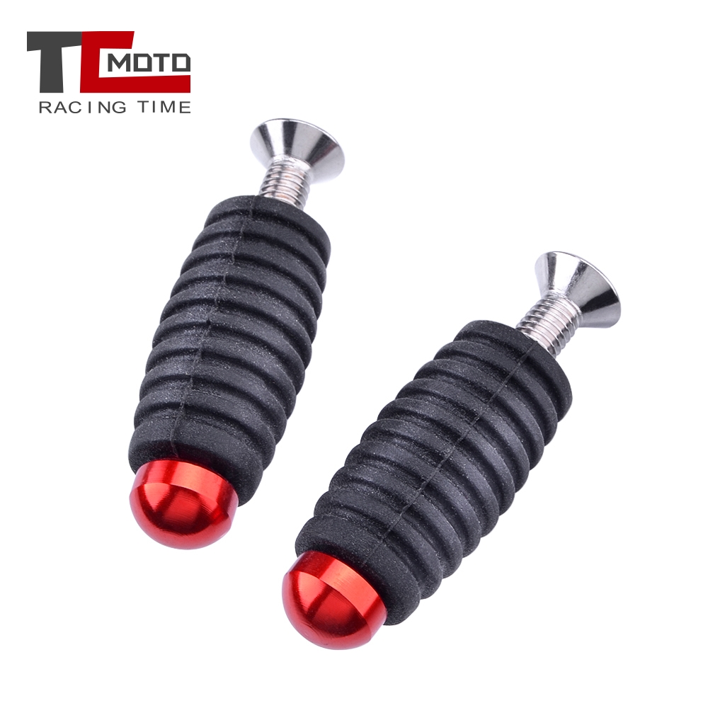 Motorcycle Gear Lever Rubber - Reposapiés CNC de 6mm para motocicleta,