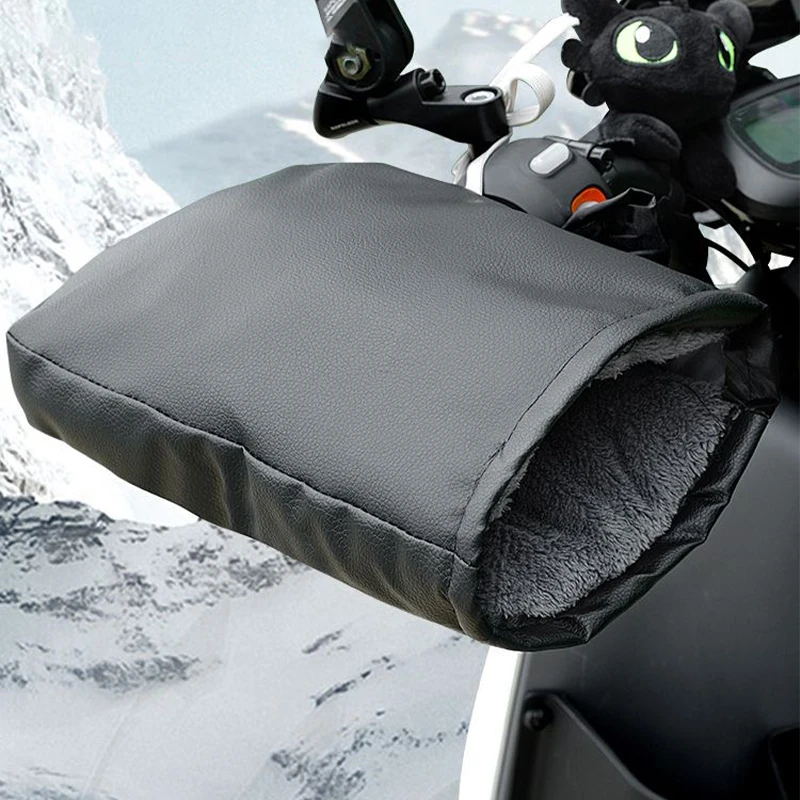 Motorcycle Gear For Winter - Manguitos para manillar de motocicleta, equipo
