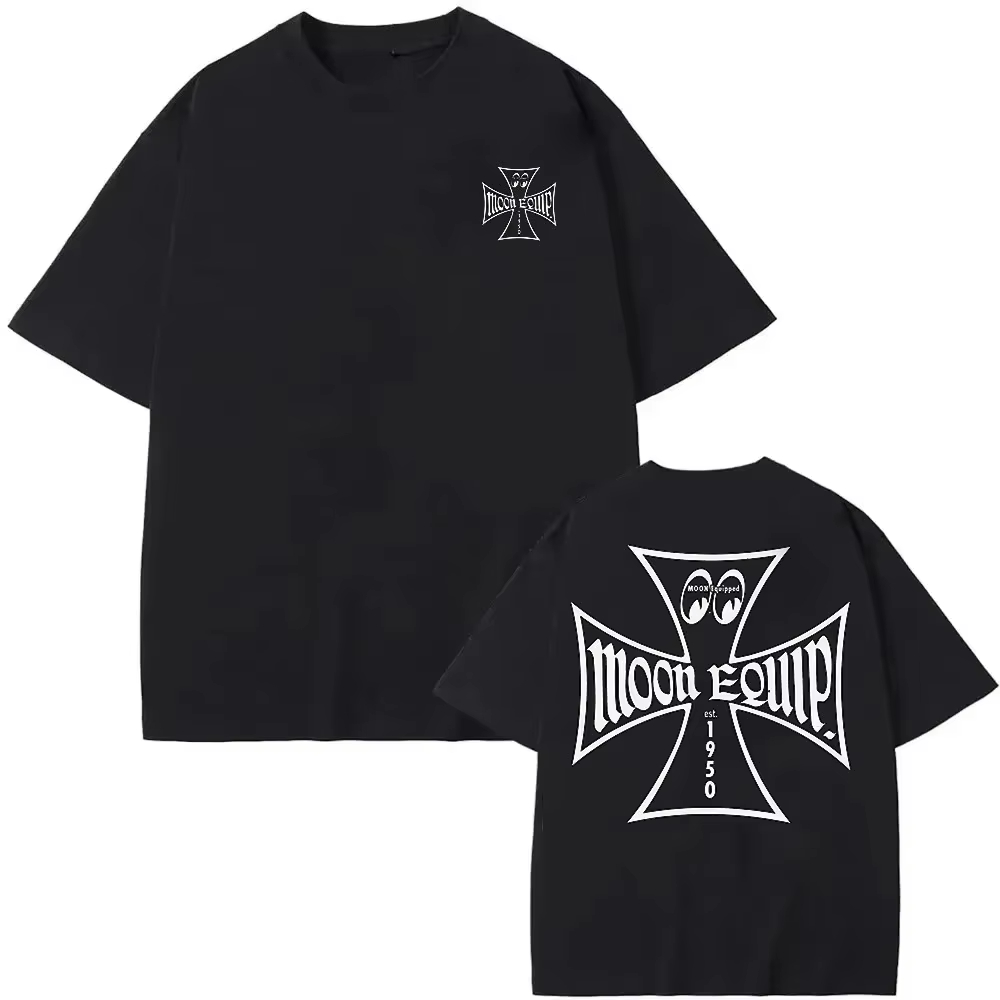 Motorcycle Gear Logo - Camiseta de Motocicleta de Manga Corta