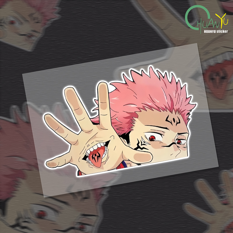 Motorcycle Gear Outlet - Pegatinas creativas de Anime para coche,