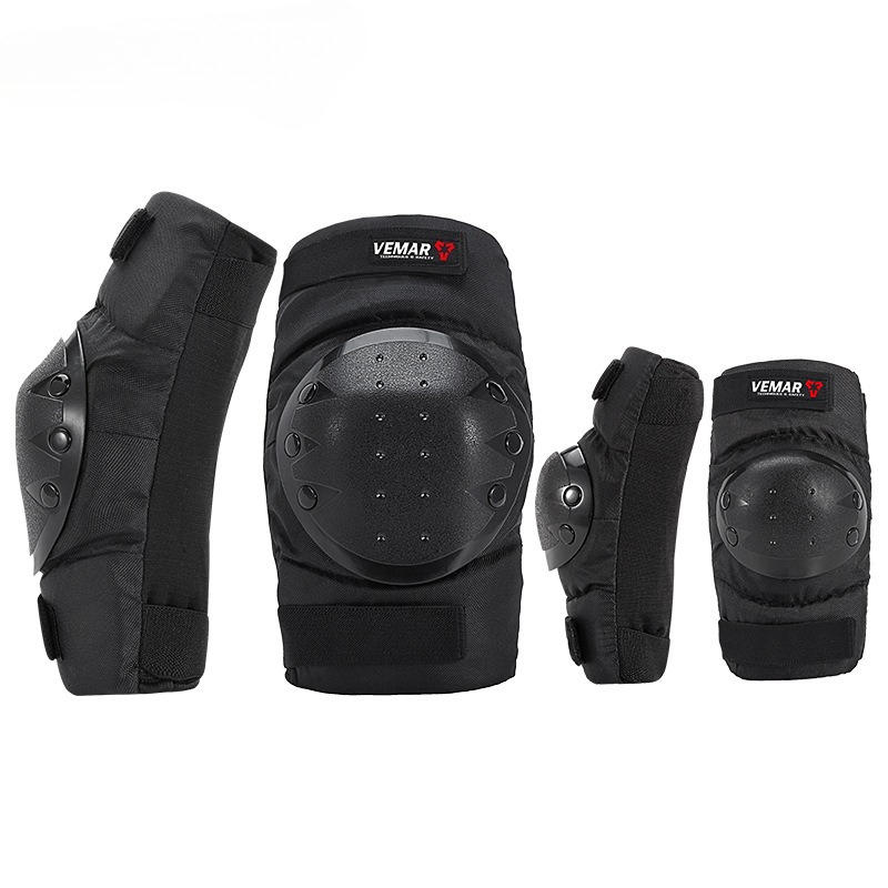 Motorcycle Gear Equipment - 4 Piezas de Rodilleras y Coderas