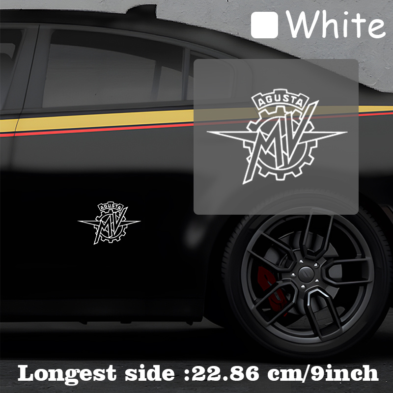 Motorcycle Gear Logo - Pegatina de vinilo impermeable con logotipo