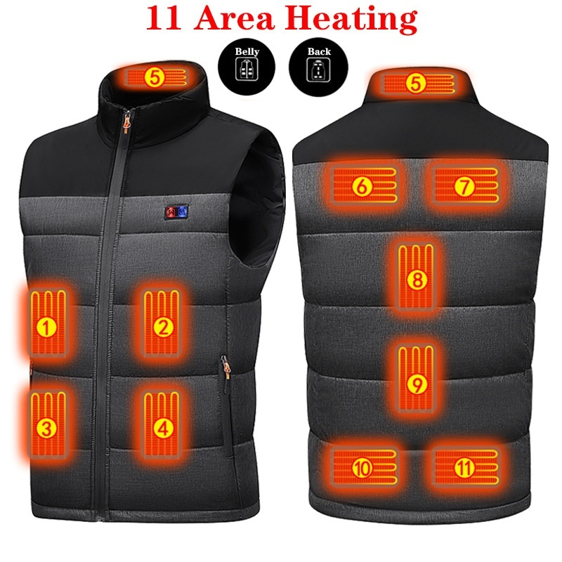 Motorcycle Gear Vest - Chaleco calefactable Unisex, ropa calefactora de