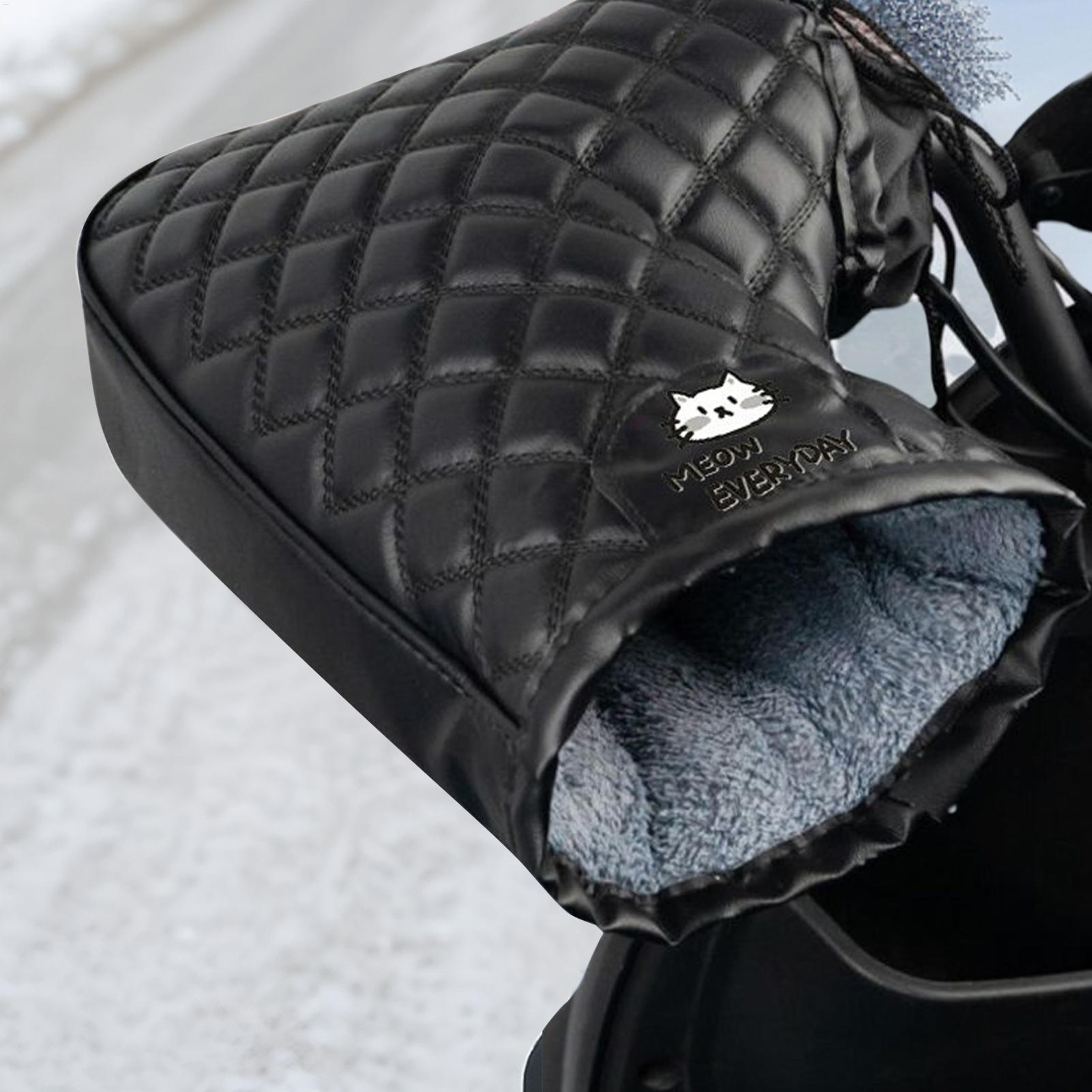 Motorcycle Gear For Winter - Manoplas para manillar de motocicleta y
