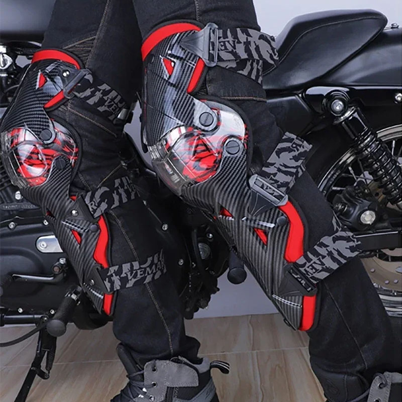 Motorcycle Gear Equipment - Rodilleras para carreras al aire libre,