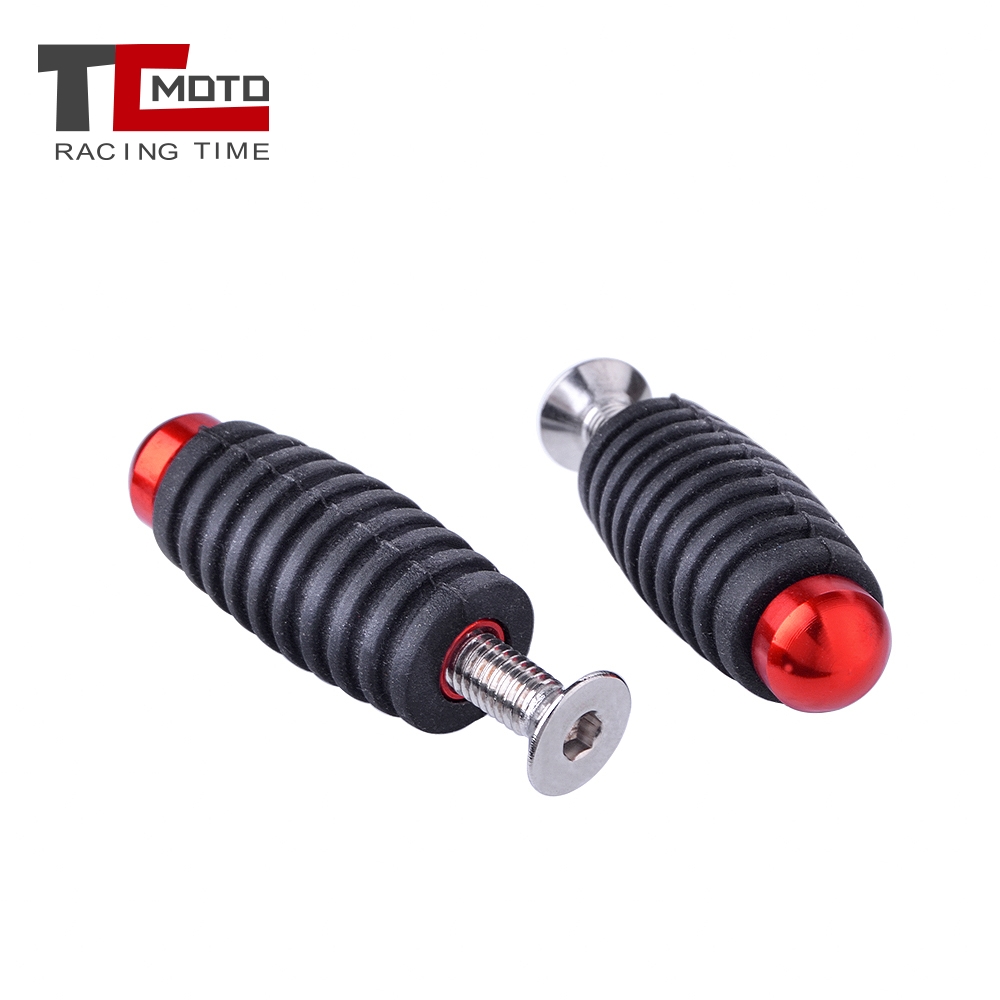 Reposapiés CNC de 6mm para mot - Motorcycle Gear Lever Rubber reseña y precio
