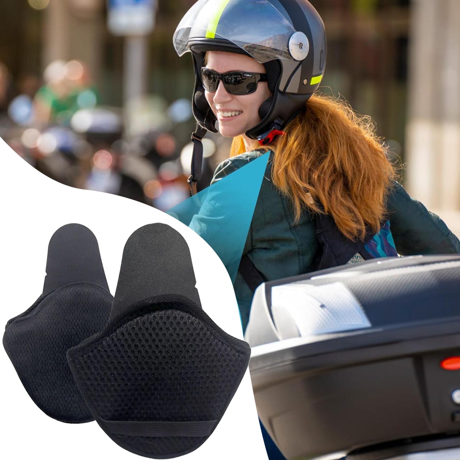 1 par de orejeras para casco d - Motorcycle Gear For Winter reseña y precio