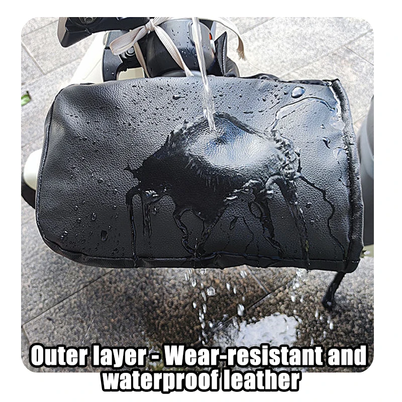 Manguitos para manillar de mot - Motorcycle Gear For Winter reseña y precio