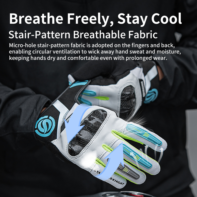 Guantes de Motocicleta de Fibr - Motorcycle Gear Equipment reseña y precio