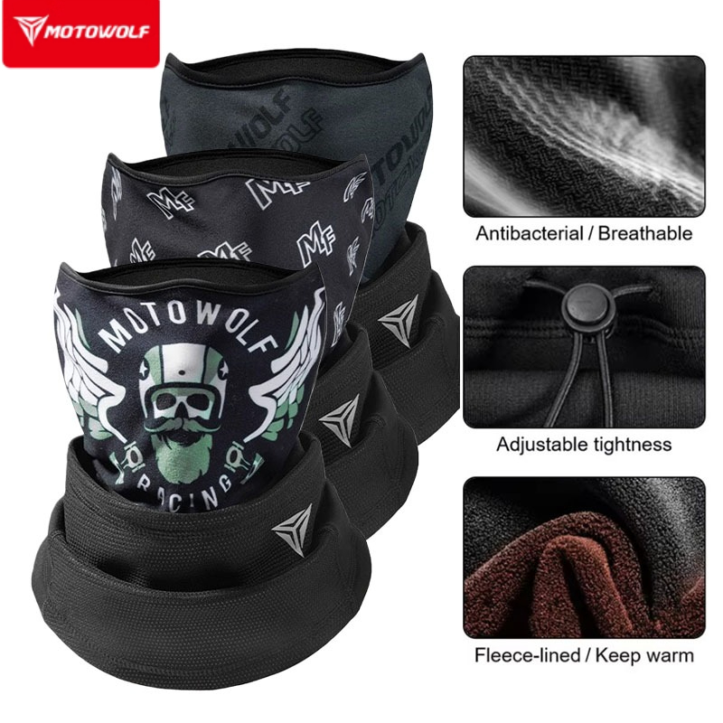 Motowolf-pasamontañas táctico  - Motorcycle Gear For Winter reseña y precio