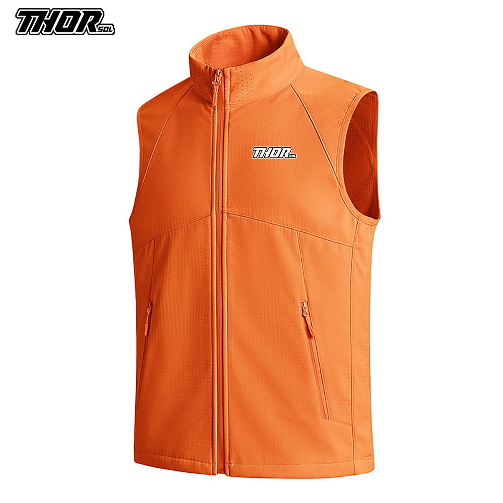 THORSOL-Chaleco de Ciclismo de - Motorcycle Gear Vest reseña y precio