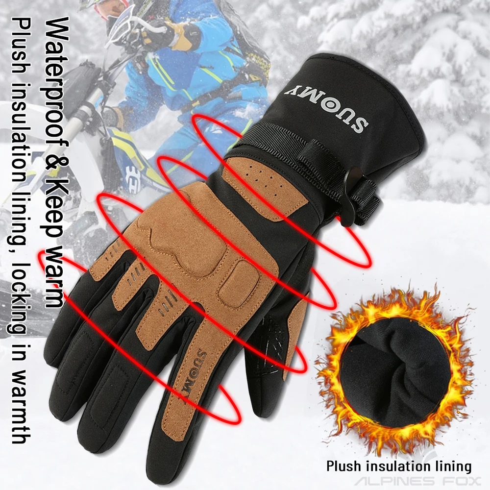 Guantes de motocicleta a prueb - Motorcycle Gear For Winter reseña y precio