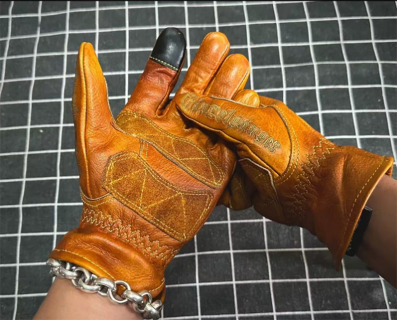 Guantes de motocicleta Retro d - Motorcycle Gear Equipment reseña y precio