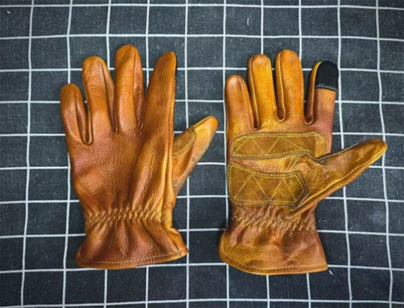 Guantes de motocicleta Retro d - Motorcycle Gear Equipment reseña y precio