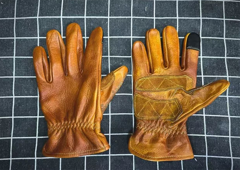 Guantes de motocicleta Retro d - Motorcycle Gear Equipment reseña y precio