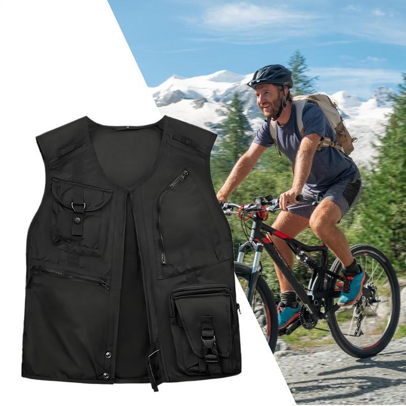 Chaleco de montar para hombre, - Motorcycle Gear Vest reseña y precio