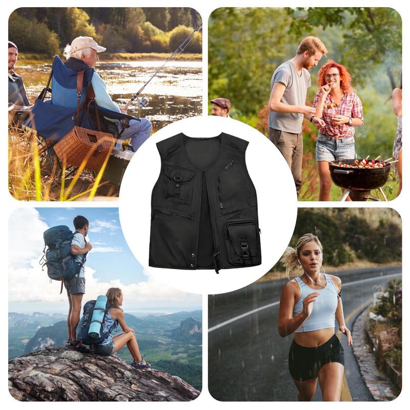 Chaleco de montar para hombre, - Motorcycle Gear Vest reseña y precio