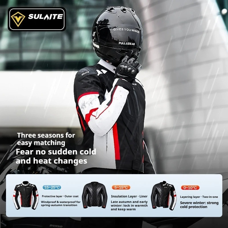 Conjunto de Chaqueta y Pantalo - Motorcycle Gear For Winter reseña y precio