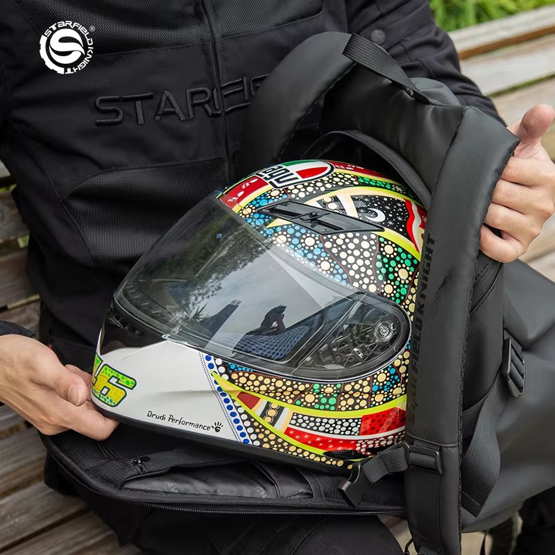 Bolsa para Casco de Motociclet - Motorcycle Gear Logo reseña y precio