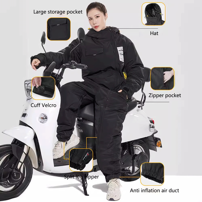 Ropa de ciclismo para motocicl - Motorcycle Gear For Winter reseña y precio