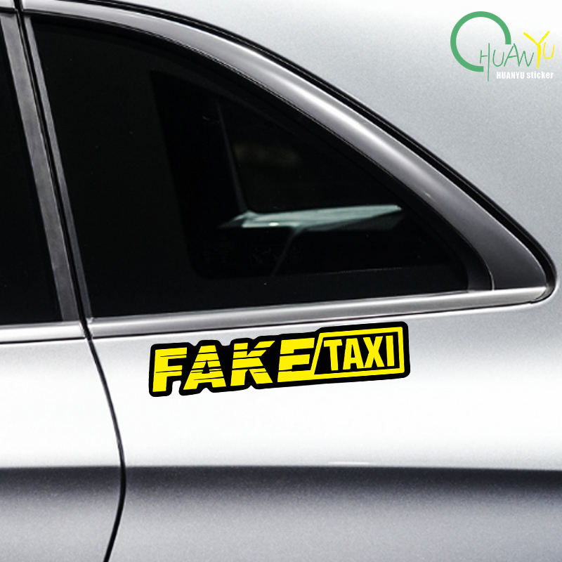 Logotipo de Taxi falso amarill - Motorcycle Gear Logo reseña y precio