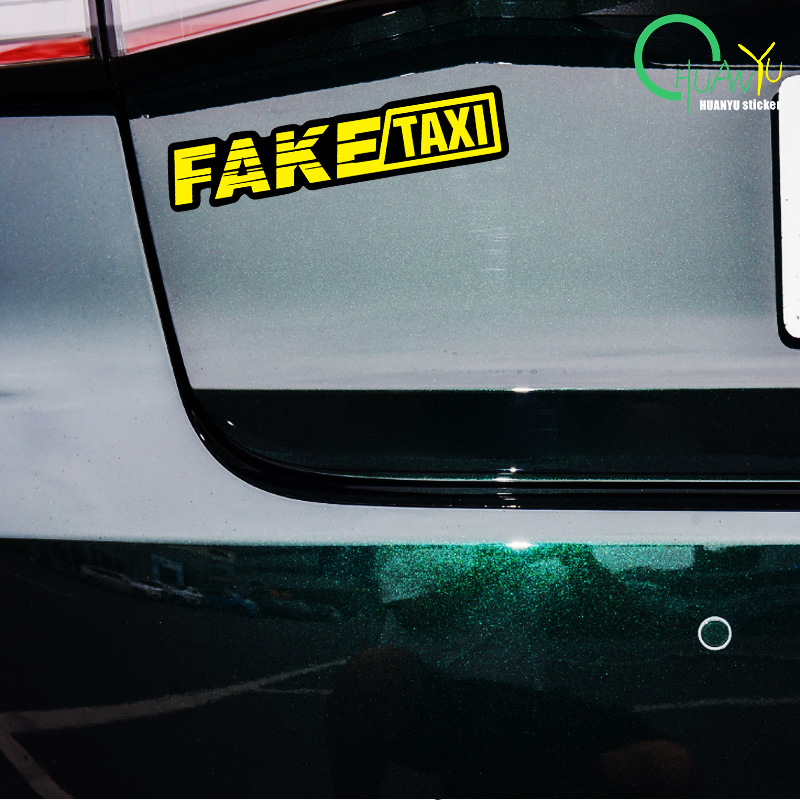 Logotipo de Taxi falso amarill - Motorcycle Gear Logo reseña y precio