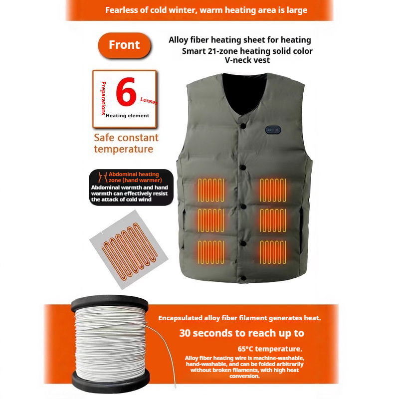 Chaleco calefactor con cuello  - Motorcycle Gear Vest reseña y precio