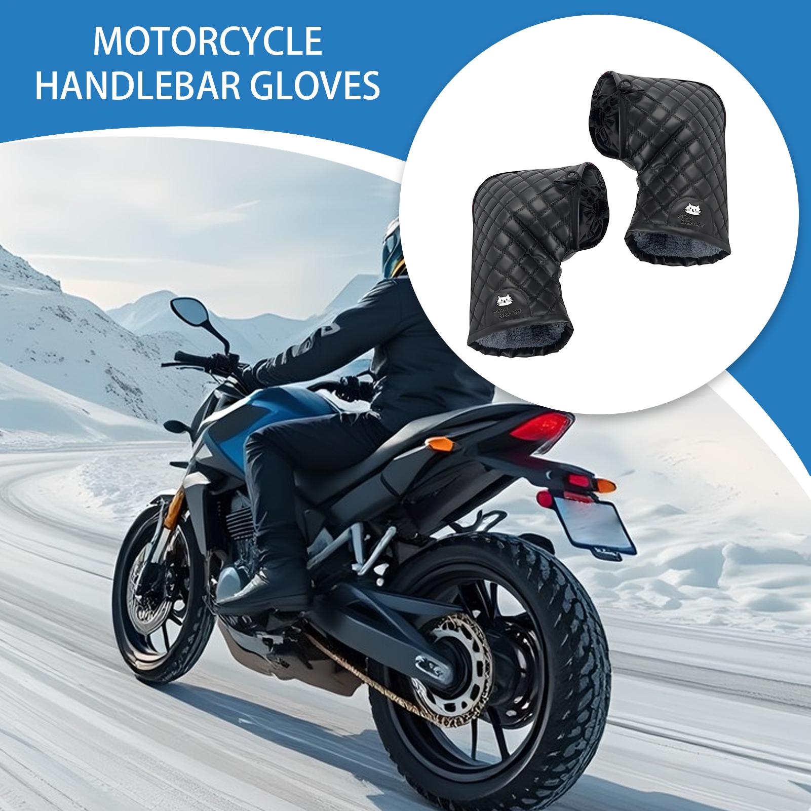 Manoplas para manillar de moto - Motorcycle Gear For Winter reseña y precio